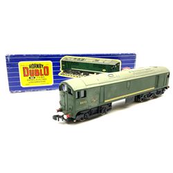 Hornby Dublo - three-rail Met-Vic Diesel Co-Bo locomotive No.D5713 with instructions and guarantee in blue striped box