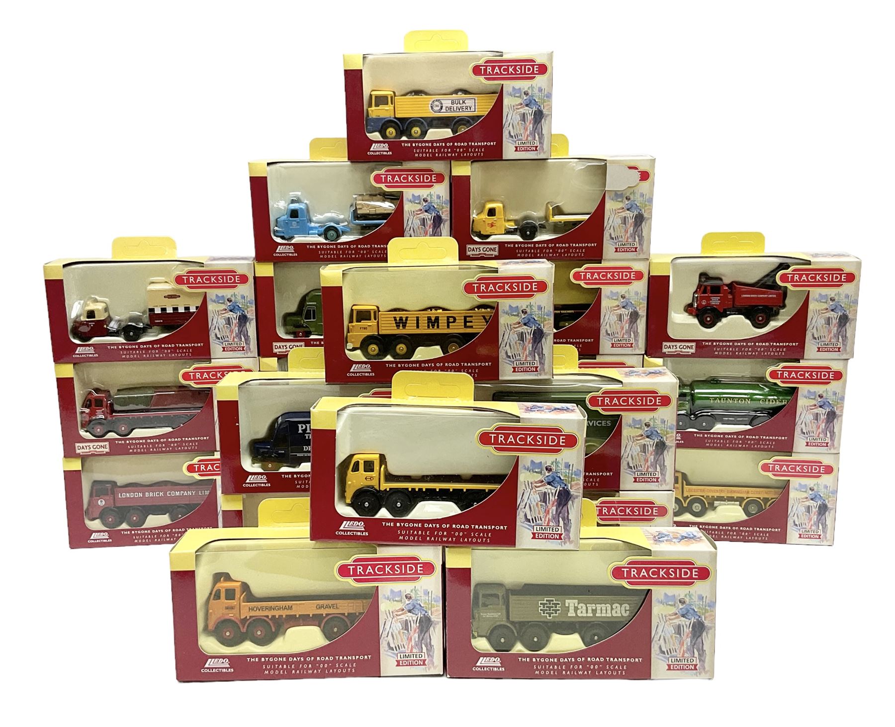 Twenty-three Lledo Trackside Limited Editon '00' scale die-cast models, all boxed (23)