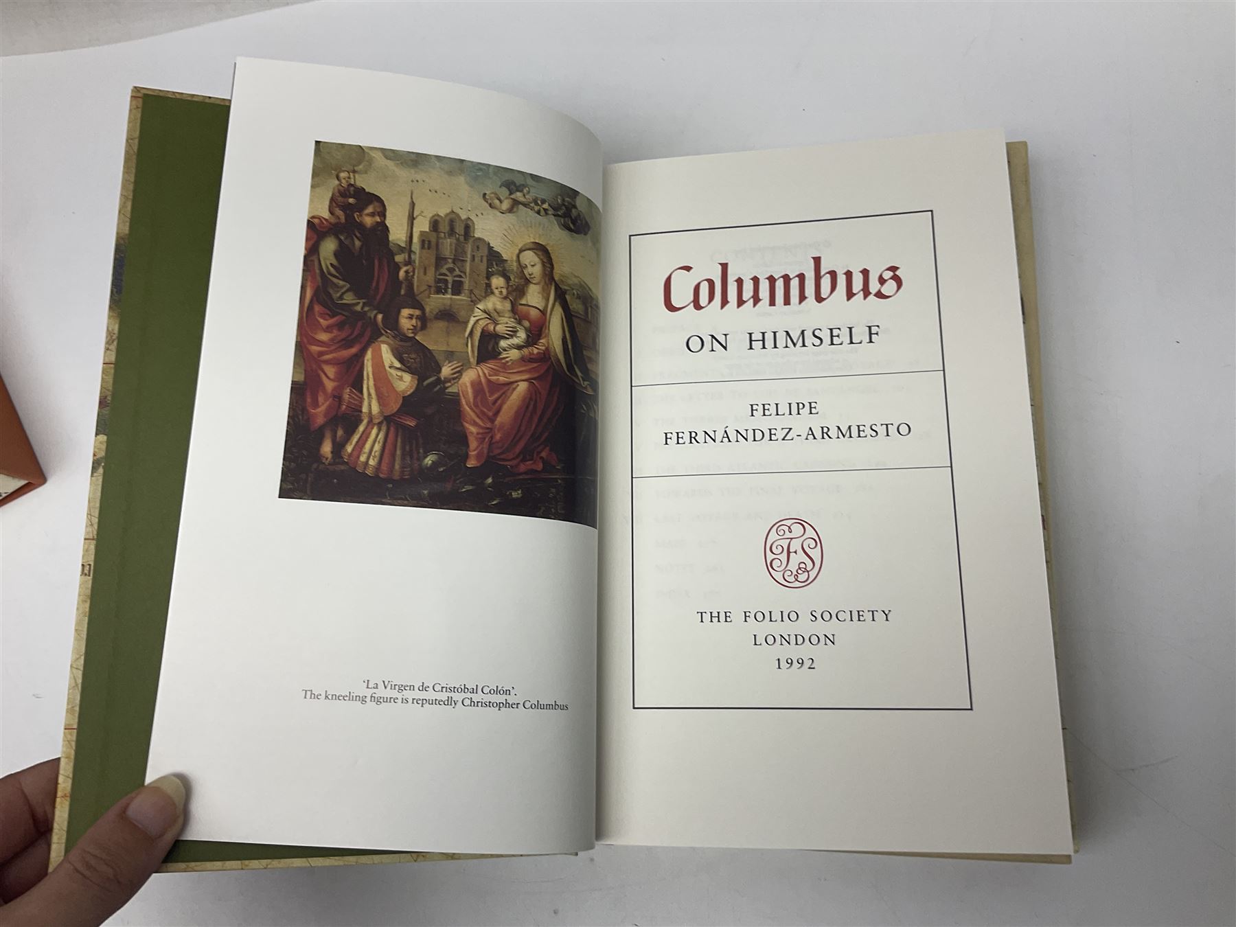 Folio Society - twenty-one volumes including Columbus on Himself, St Joan of Arc, The Devils of Loudun, The Rise and Fall of Athens, etc  
