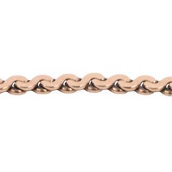 9ct gold chain links, hallmarked