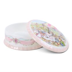 Royal Doulton Brambly Hedge Afternoon tea sets, for Spring, Summer and Autumn, together with winter plate and saucers and two trinket dishes   