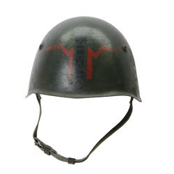 Italian G.N.R. (Guardia Nazionale Repubblicana) M33 helmet, circa 1943
The G.N.R were res...