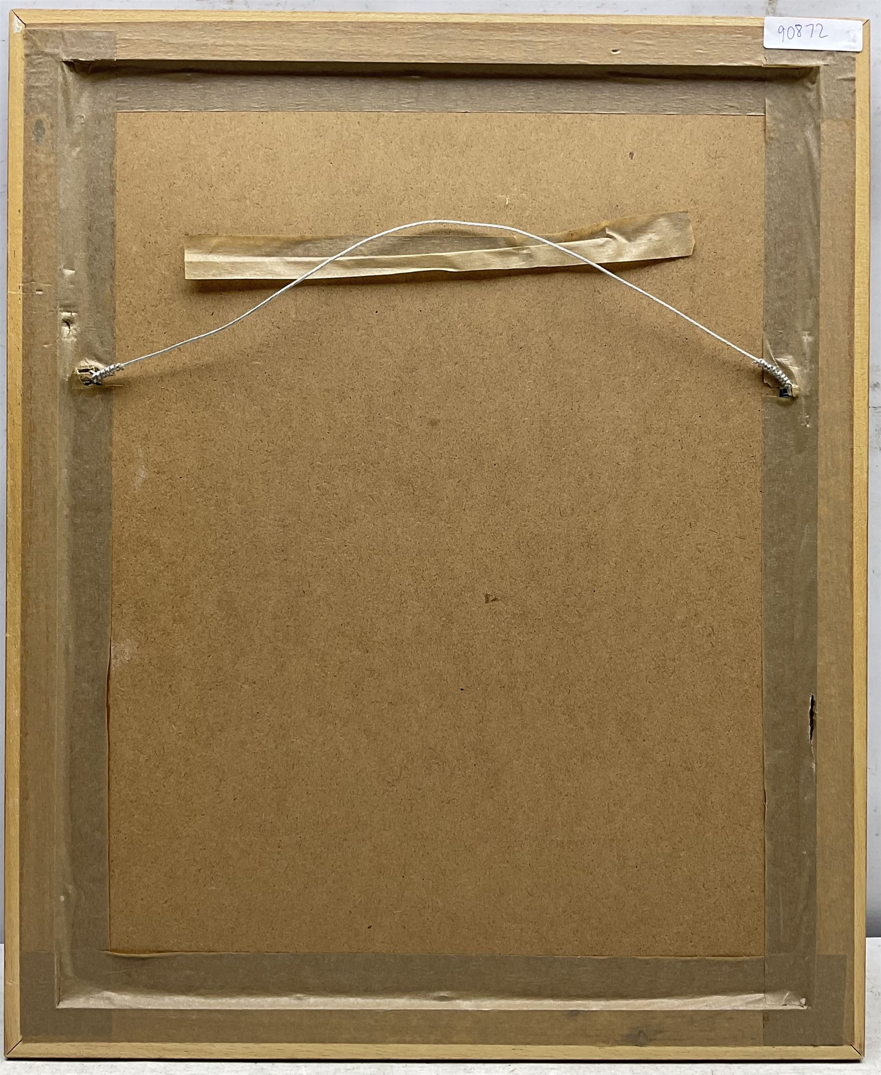 Arnold Henry Mason (British 1885-1963): Portrait Study of a 50's Woman, pencil sketch signed indistinctly dedicated and dated 1954, 35cm x 25cm