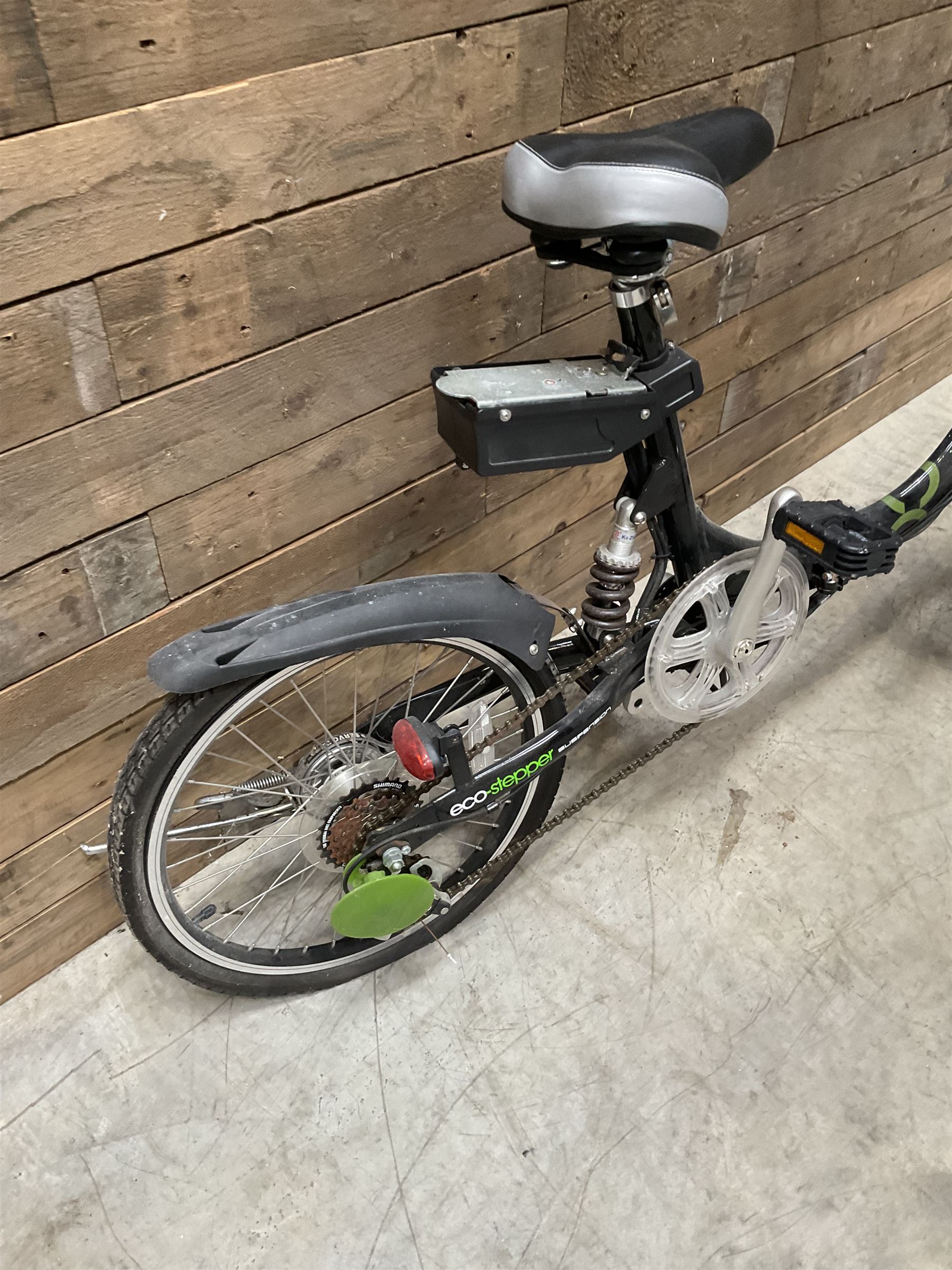 Eco-stepper bicycle and another bicycle