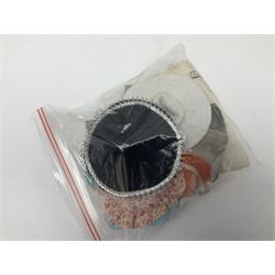 Eleven 1980s fashion dolls, predominantly Barbie/Ken, all dressed; together with some additional clothing.