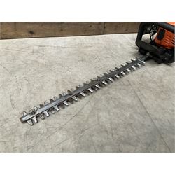 Husqvarna 141 petrol chainsaw and a Husqvarna 226HD75S petrol hedge cutter