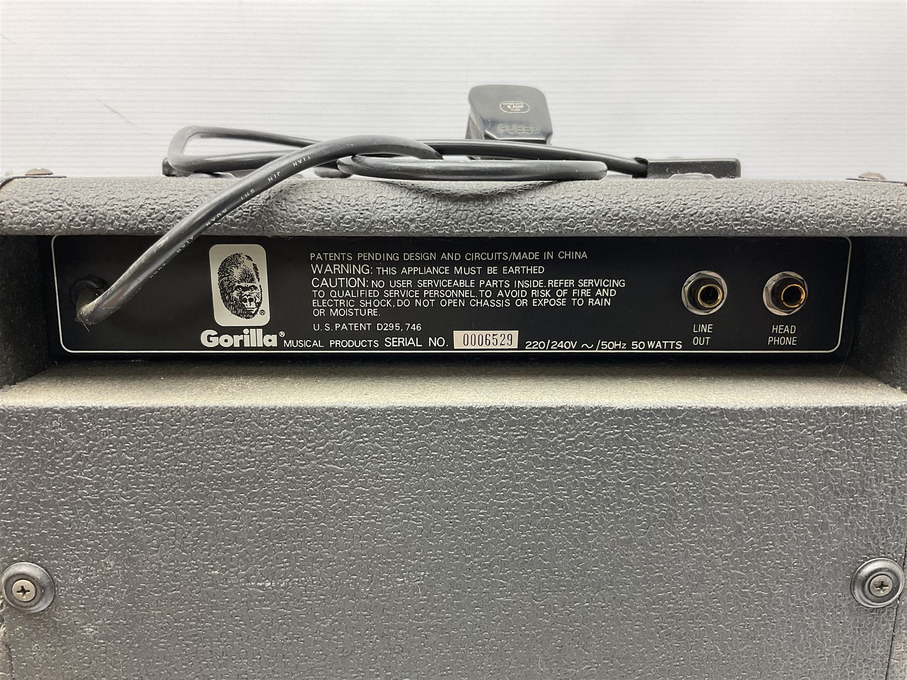 Tanglewood Rebel four-string electric bass guitar L111cm; with Gorilla GB-30 amplifier, serial no.0006529 (2)