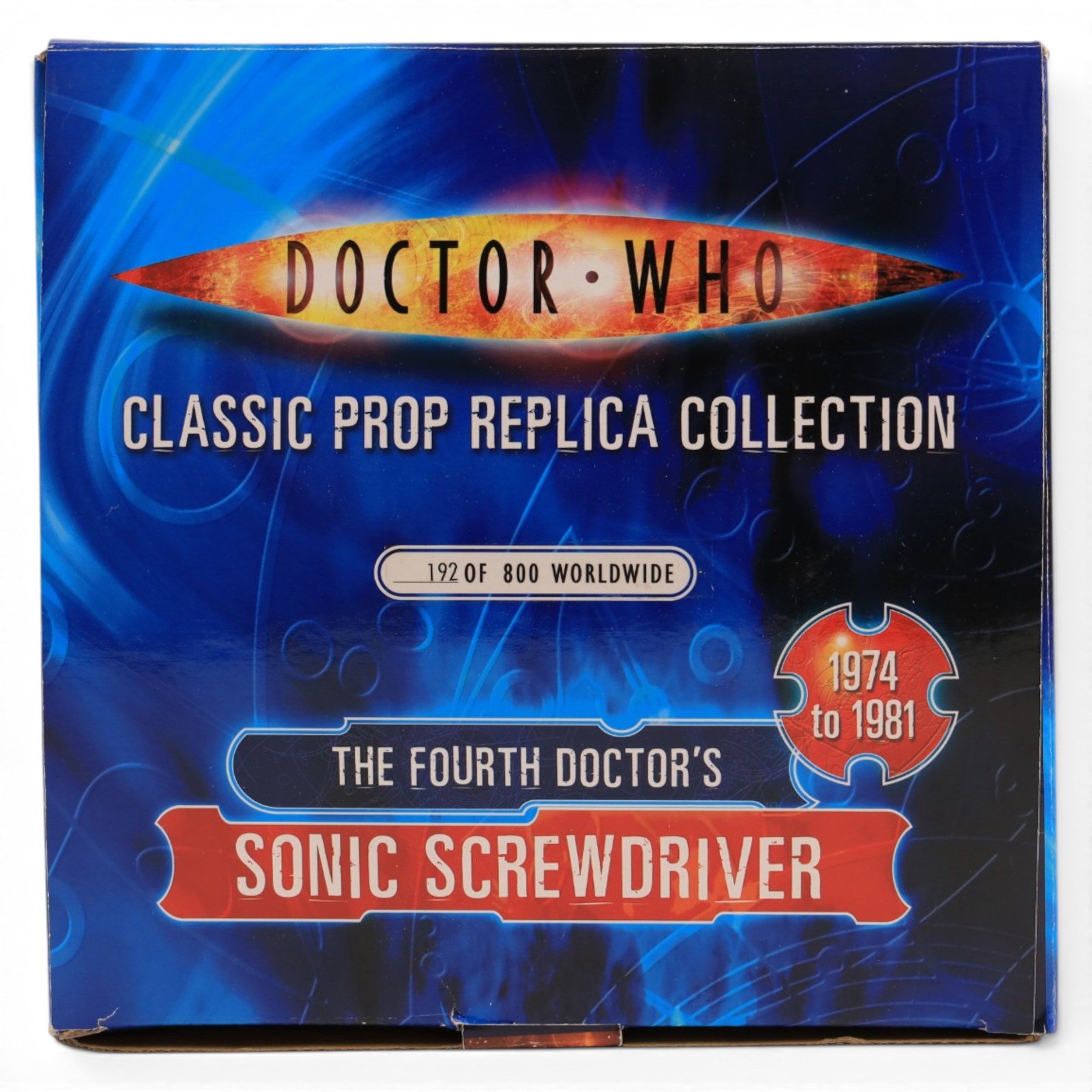 Limited Edition Sixteen12 The Doctor Who Classic Replica Collection 'The Fourth Doctor's Sonic Screwdriver', limited edition no. 192/800, boxed