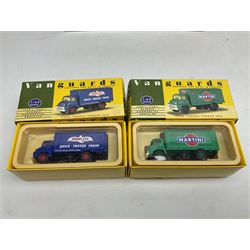 Nineteen Lledo Vanguards 1:64 scale 1950's-1960's Classic Commercial Vehicles die-cast models, all boxed (19)