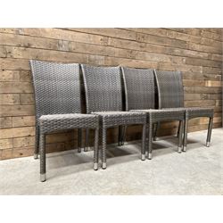 Rattan House - sixteen rattan garden chairs