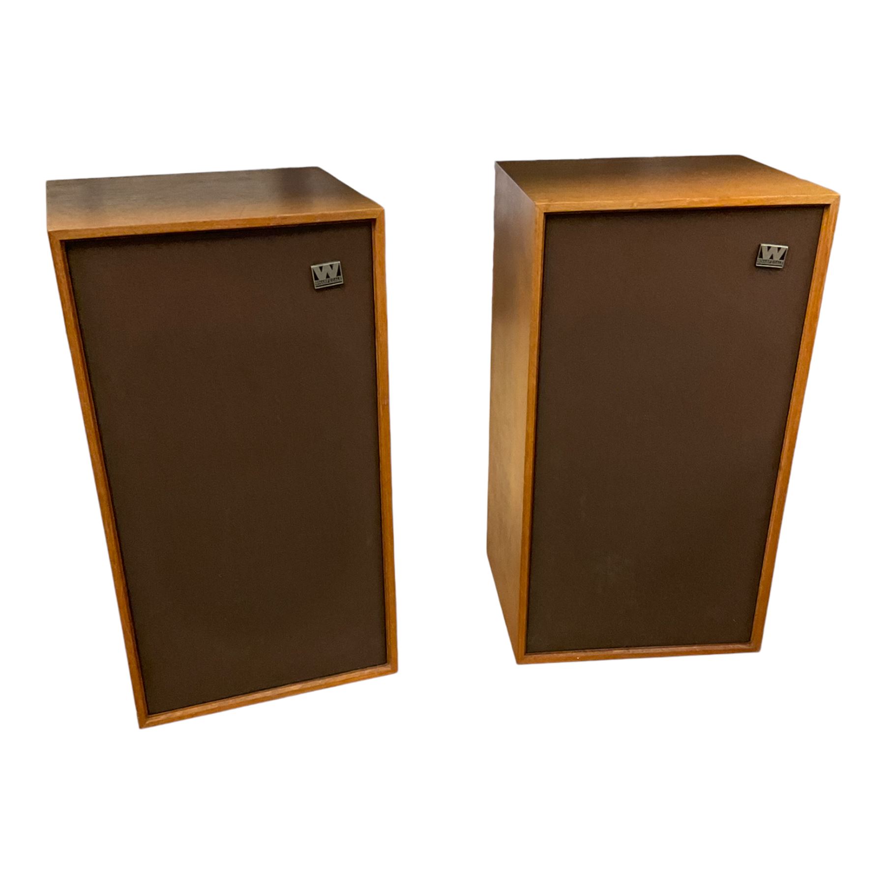 Pioneer PL-12D turntable, Pioneer SA-5300 stereo amplifier, and pair of Wharfedale Linton speakers 