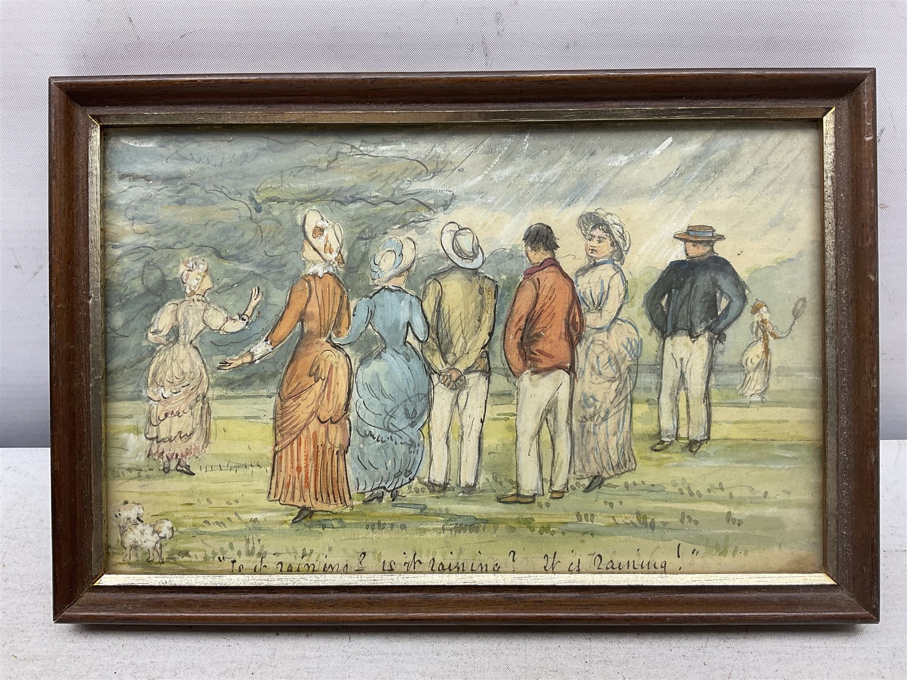 Attrib. Sarah Adelaide Hudson (neé Brereton) (British 19th Century): Scenes from Victorian Yorkshire, collection of watercolours and artists notebooks dating from c1870, including scenes from Longcroft Hall near Beverley - The Family Home (boxed) (approx. 24) 
Notes: Sarah was the sister of artist Caroline Brereton (British 1827-1882).