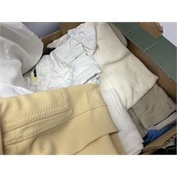 Quantity of horse tack and equipment to include Hauptner electric horse clippers, The Horseman Electric Clippers, bits, bridles, girths, rugs, jodpa boots etc  