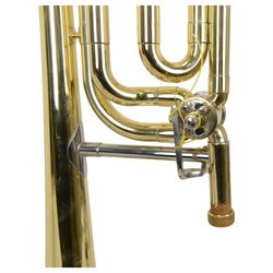 Yamaha YBL-322 bass trombone, with Yamaha 58 mouthpiece, in original fitted case 