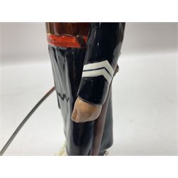 Michael J Sutty limited edition figure, Probyn's Horse, Niak, no 28, 65/2000, H26cm