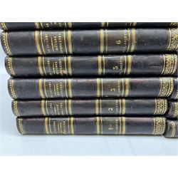 Oeuvres Completes Du Bienheureux A.-M. De Liguori, Eveque De sainte-Agathe Des Goths .... 1842 Paris. Twenty-nine volumes (lacking volume four). Uniformly bound in quarter leather with marbled  boards and end papers.