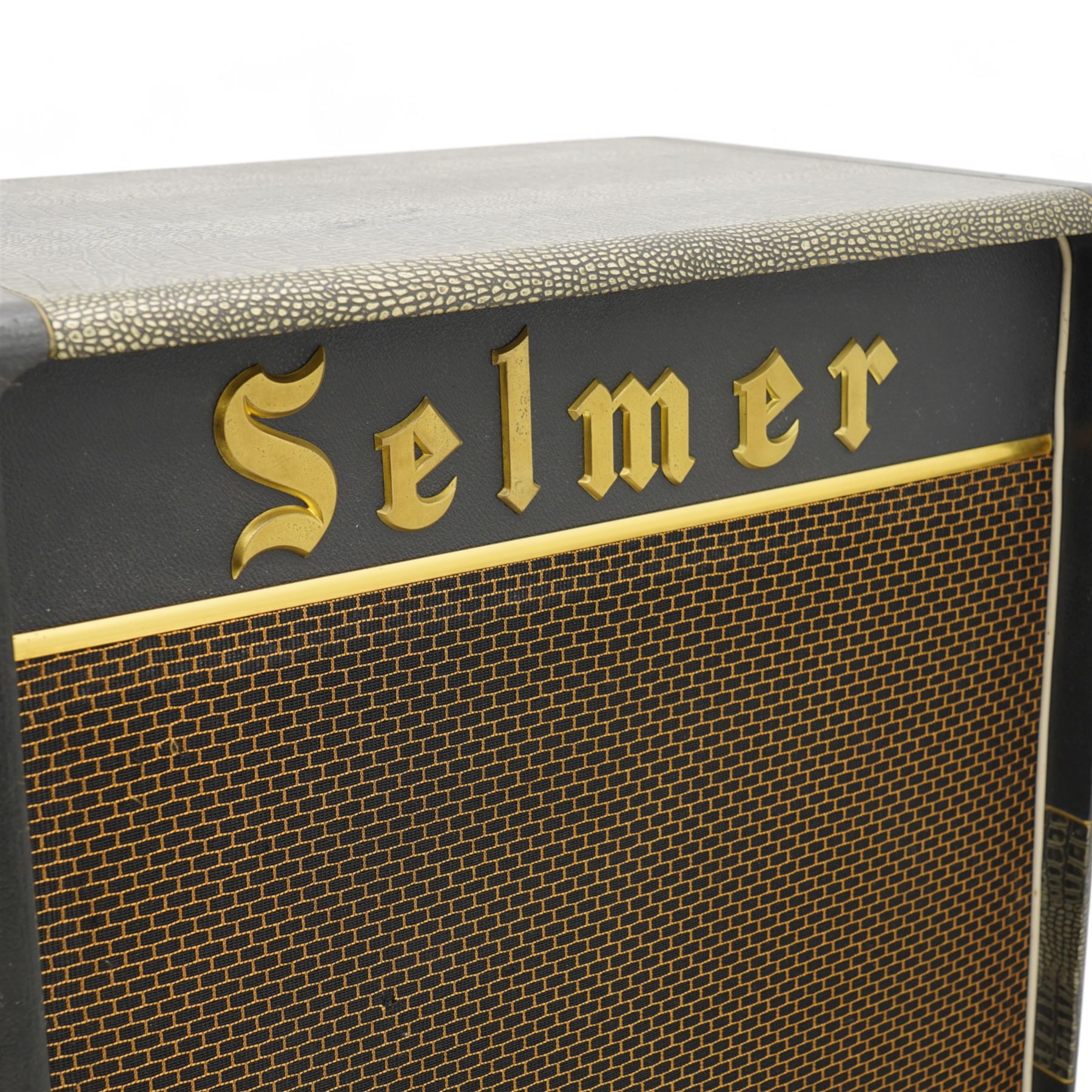 1960s Selmer Goliath speaker cabinet, serial no. 25993, H112cm