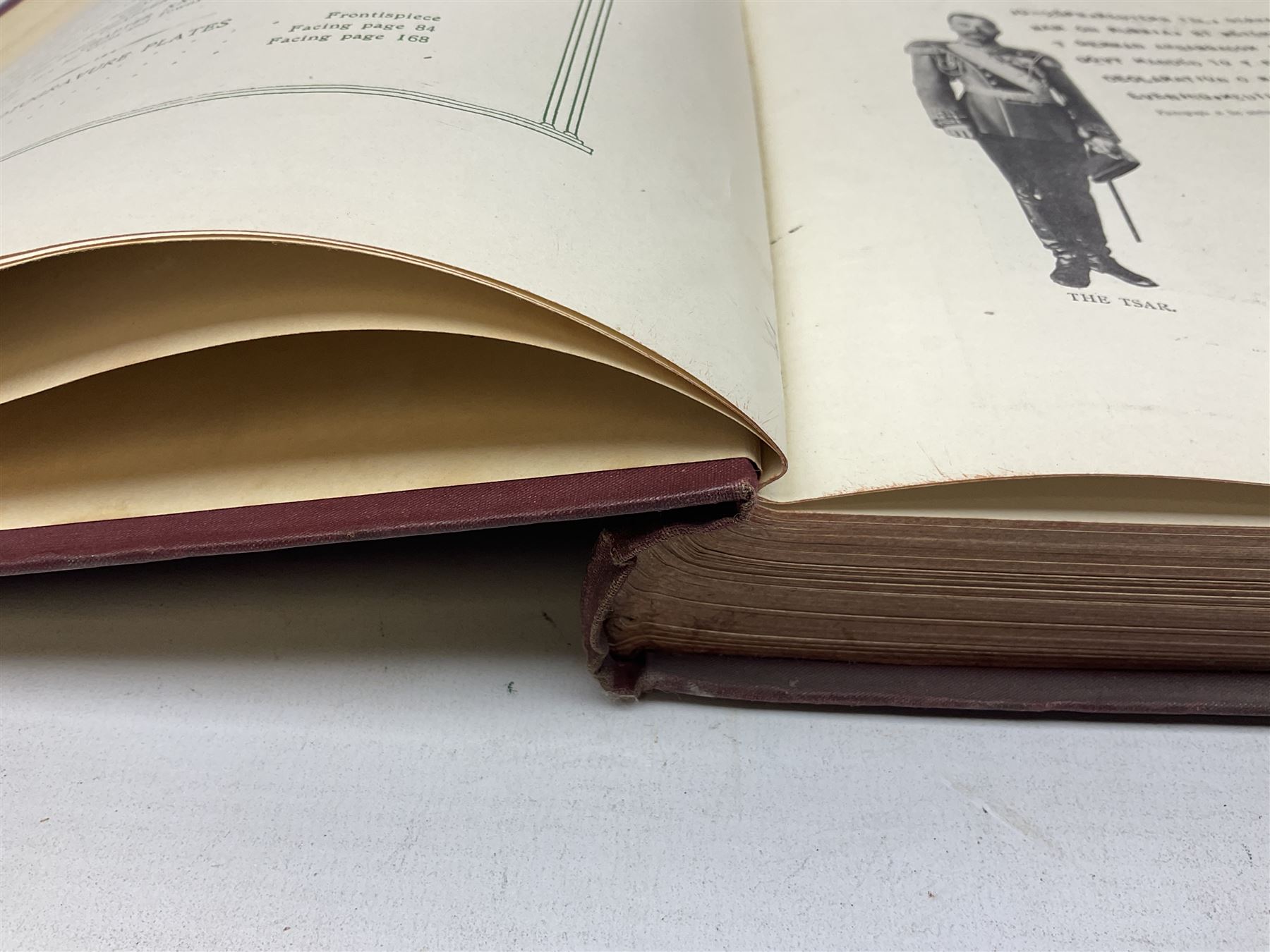 The Great War  by H W Wlison. 13 volumes. 1914-19;The Second Great War by Hammerton. 9 volumes; and The Second World War by Winston Churchill. 6 volumes.
