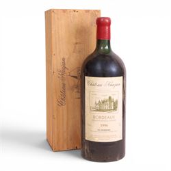 Chateaux Naujan 1996 Bordeaux Jeroboam, 5l 11.5% vol, in box 