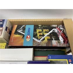 Corgi Limited Edition scale die-cast models including a Ford Transit Wrecker - AA, 50th Anniversary 1:50 scale model; AN13009 Dennis F125 Simon Snorkel SS263,  limited edition 1:50 scale Austin 4 wheel Platform Lorry in BRS livery, Guy Invincible 8 Wheel Platform Lorry and others, all boxed (20)