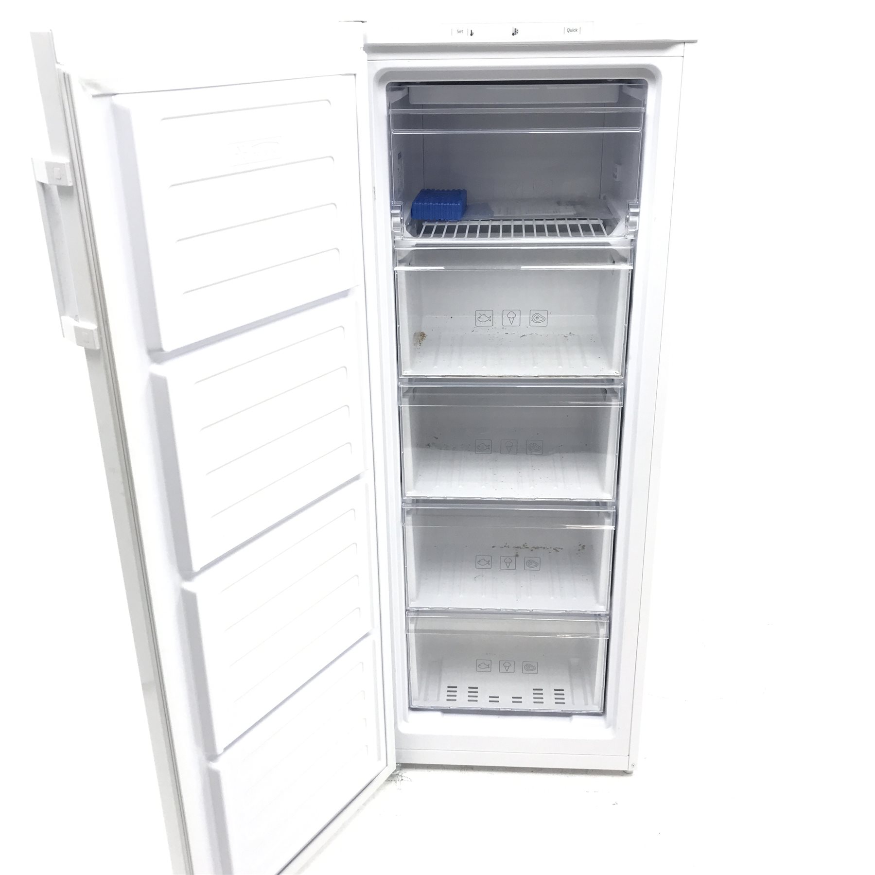 Beko FXFP1545W larder freezer, W55cm, H146cm, D60cm