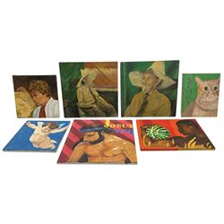 John Edwin Worthington-Flitcroft (British Contemporary); collection of small oils on canva...