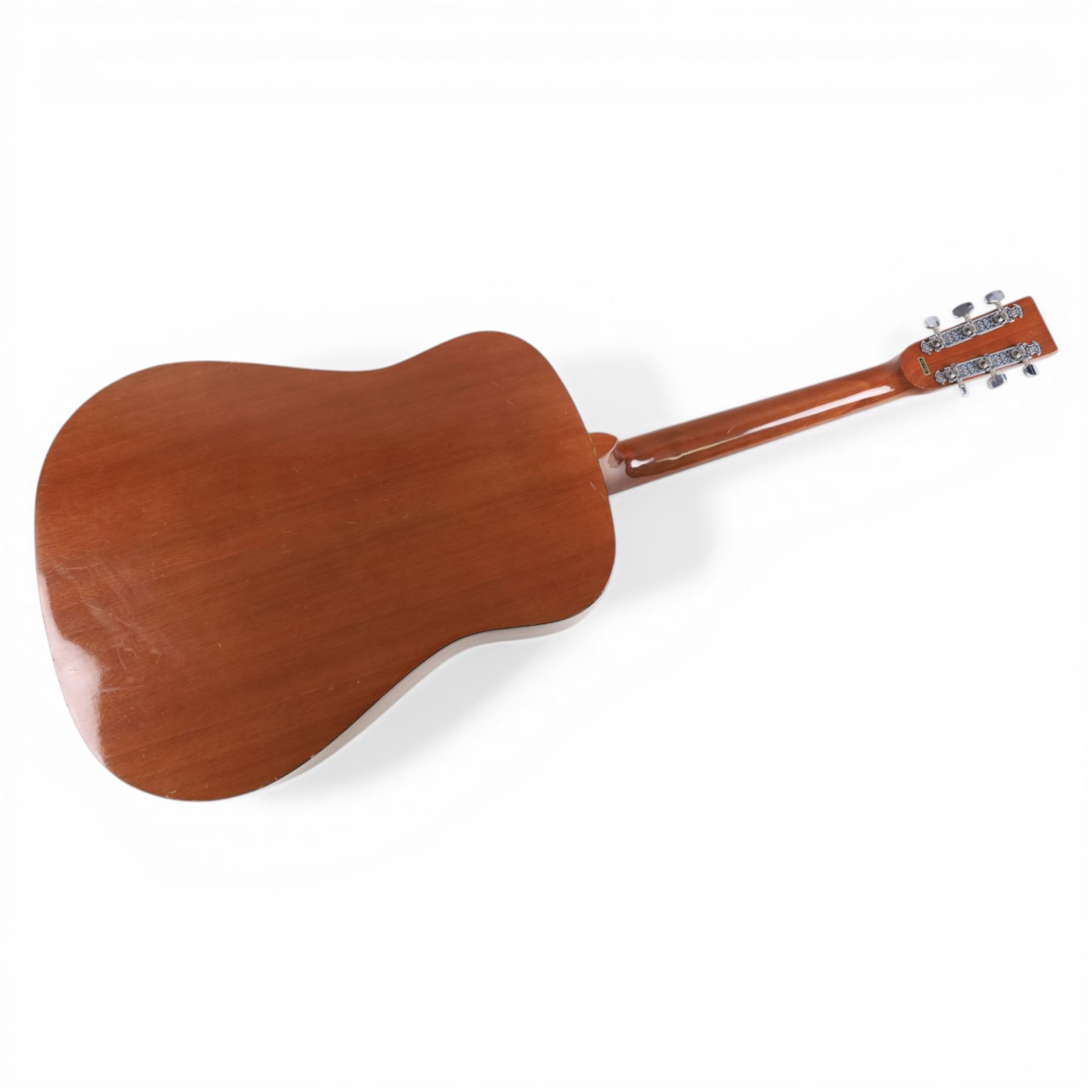 Antoria model SW115 acoustic guitar, in soft case
