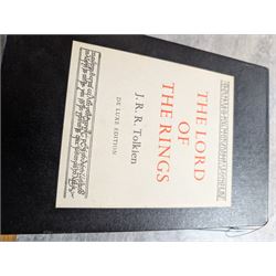 J.R.R Tolkien; Lord of the Rings and Hobbit De Luxe Editions, George Allen and Unwin, London, 1979
