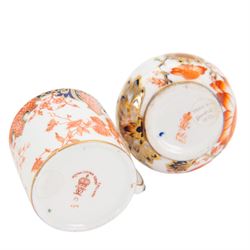 Collection Royal Crown Derby in various pattern, comprising Imari 198 pattern plate, three Imari 4363 pattern side plates, two Imari 2444 bud vases, Imari 2712 patter coffee can and saucer, together with Crown Staffordshire bowl and dessert plate 