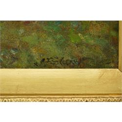 John Falconar Slater (British 1857-1937): 'The Last Load', oil on board signed, titled verso 48cm x 69cm