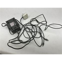 Sinclair ZX Spectrum +2 128k, Sinclair joystick, RAM Turbo joystick add-on, Comcon joystick interface, Power Supply Unit, unassociated multi-colour joystick, original instruction manual and a quantity of mostly Spectrum 48k games