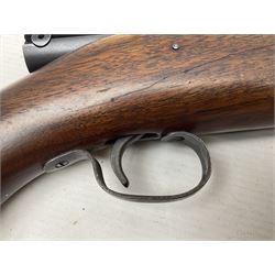 Winchester Model 74 .22 Short semi-automatic single shot rifle, the 61cm(24