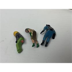 Corgi - The Magic Roundabout train no.851 in original box; with loose Batman, Robin and Lady Penelope figures from Corgi and Dinky vehicles