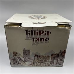 Lilliput lane St. Peters Cove with display plinth and original box 