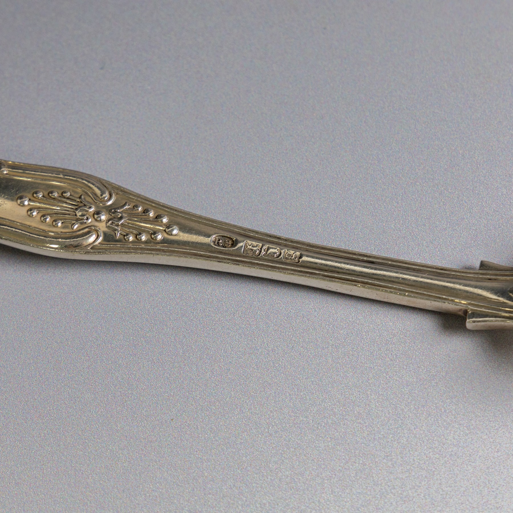 Set of six Irish silver William IV Kings pattern table forks, hallmarked Philip Weekes, Dublin 1832