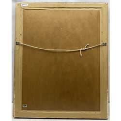 Frederick William Booty (British 1840-1924): Stonegate looking towards York Minster, watercolour signed and dated 1919, 60cm x 44cm 
Provenance: private collection, purchased H C Chapman & Son Scarborough 11th June 1991 Lot 334