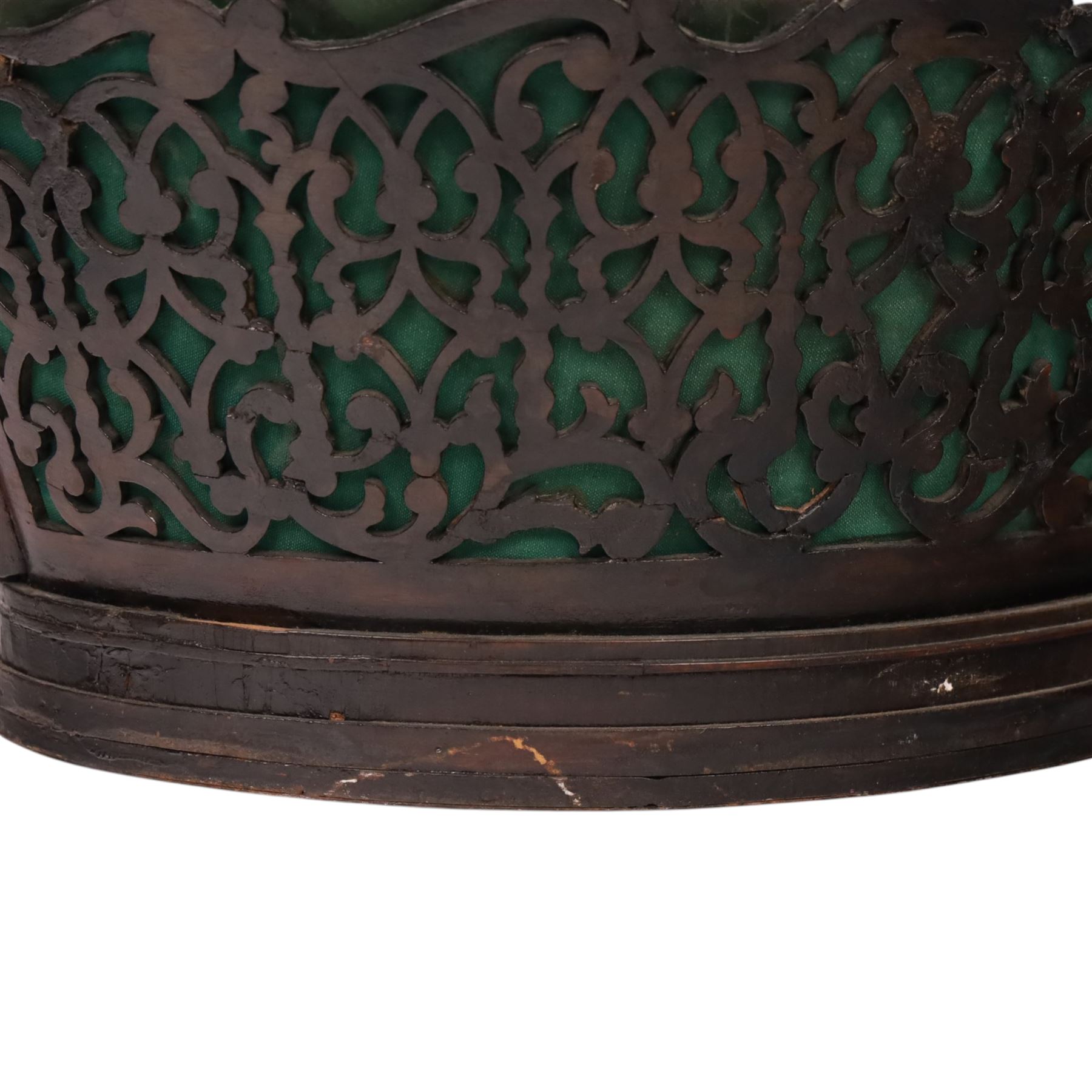 Carved pine architectural corbel, L49cm