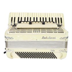 Paolo Soprani accordion, with 120 bass buttons and 41 piano keys, in soft case