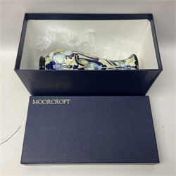 Moorcroft Collectors Club vase, of inverted baluster form, decorated in the Meconopsis pattern by Rachel Bishop, circa 2004, limited edition no. 14/150, H27.5cm, with original box