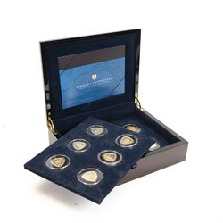 The Royal Mint 2007 'Bermuda Shipwrecks Silver Proof Collection', set of twelve silver pro...