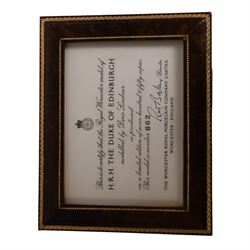 Royal Worcester equestrian figure, H.R.H. The Duke of Edinburgh, modelled by Doris Lindner, limited edition no. 662/750, with framed certificate, H40cm
