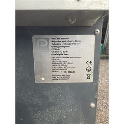 Performance table saw - THIS LOT IS TO BE COLLECTED BY APPOINTMENT FROM DUGGLEBY STORAGE, GREAT HILL, EASTFIELD, SCARBOROUGH, YO11 3TX