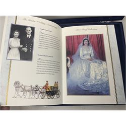 The Royal Mint Golden Wedding Anniversary silver proof coin collection, comprising twenty-four international commemorative coins, cased with certificates