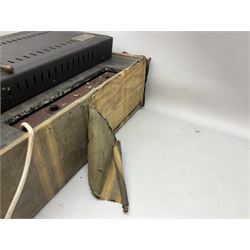 Selmer Clavioline portable electric keyboard, in original case, amp & speaker combined in lid, H41cm, W56.5cm