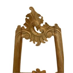 Hardwood adjustable artists easel

