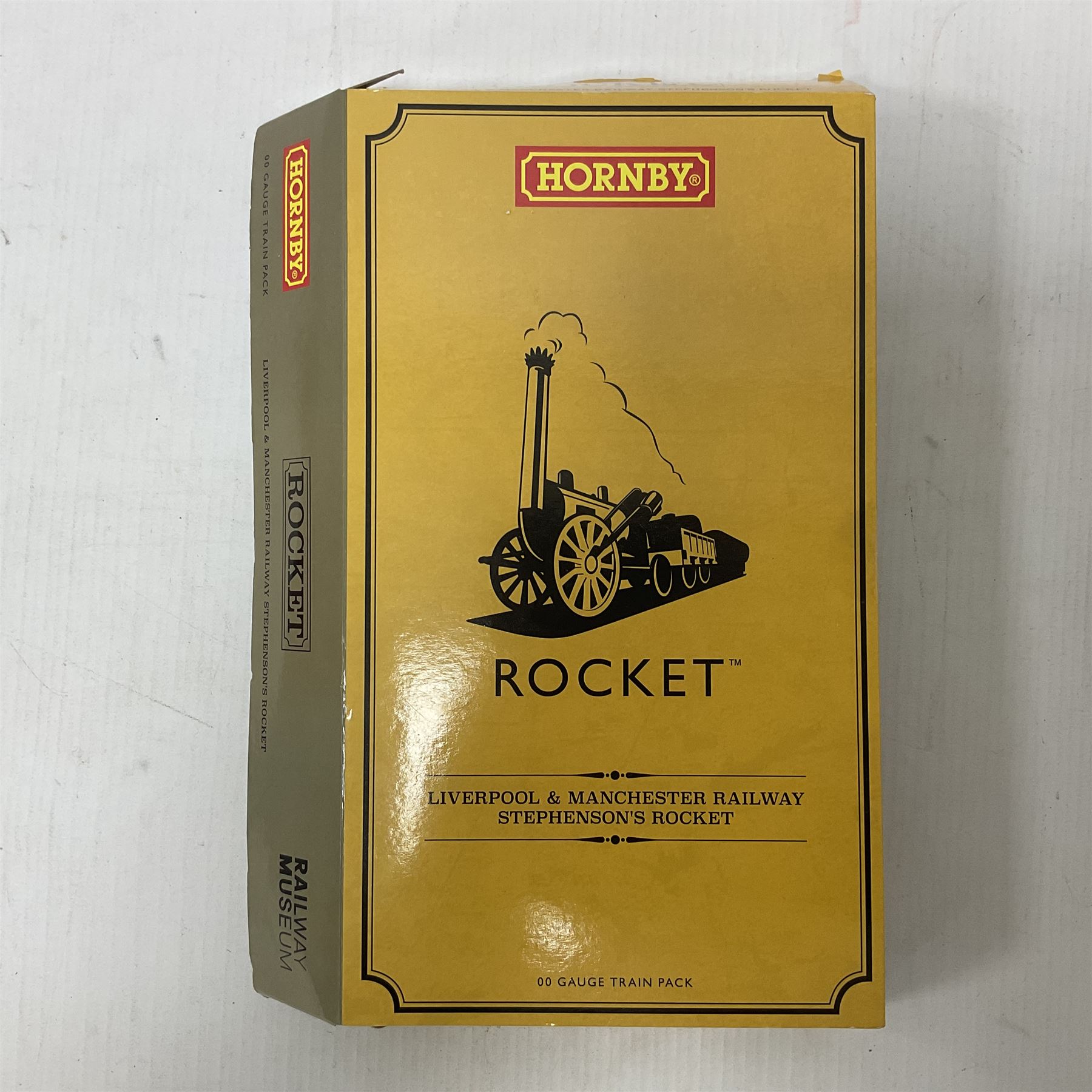 Hornby ‘00’ gauge - R3189 Liverpool and Manchester Railway Stephenson’s Rocket train pack from the Railway Museum; in original box 