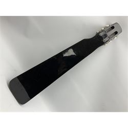 Artisan lap steel plank guitar in metallic black L74cm