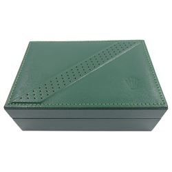 Rolex Oyster Perpetual Datejust gentleman's stainless steel automatic wristwatch, circa 1990, Ref. 16220, serial No. E271806, cream dial with Roman numeral hour markers, on Jubilee stainless steel bracelet with fold-over clasp, boxed with papers