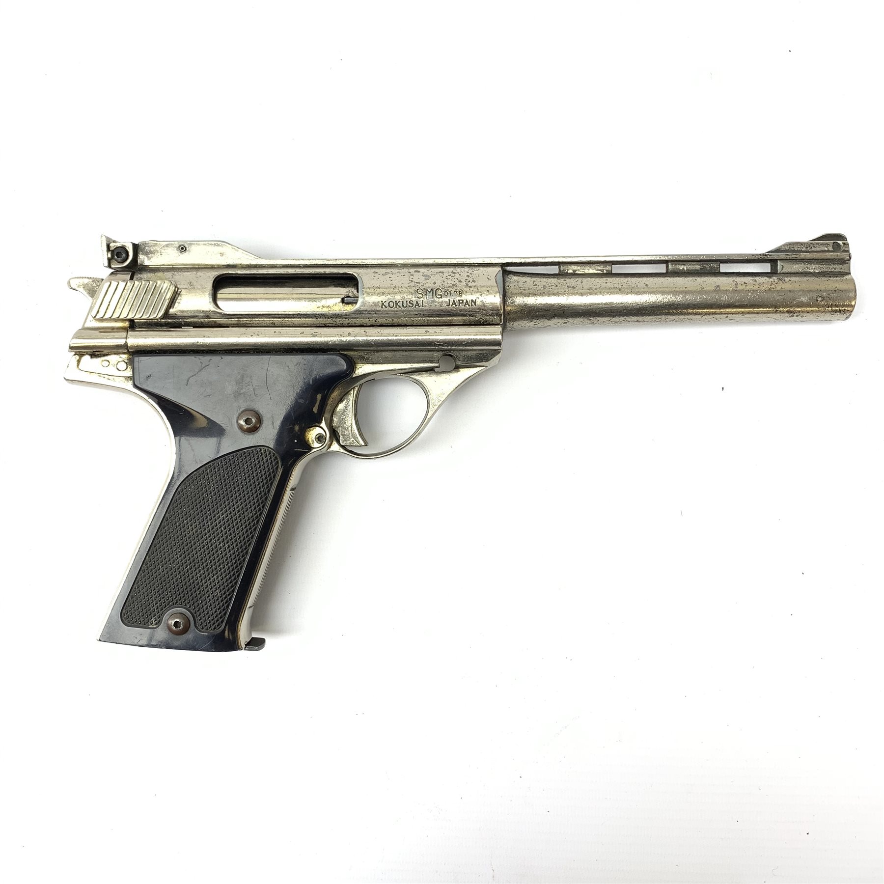 SMG Kokusai Japan replica High Standard Auto Mag .44 Amp Model 180 SMG Kokusai Japan replica High Standard Auto Mag .44 Amp Model 180