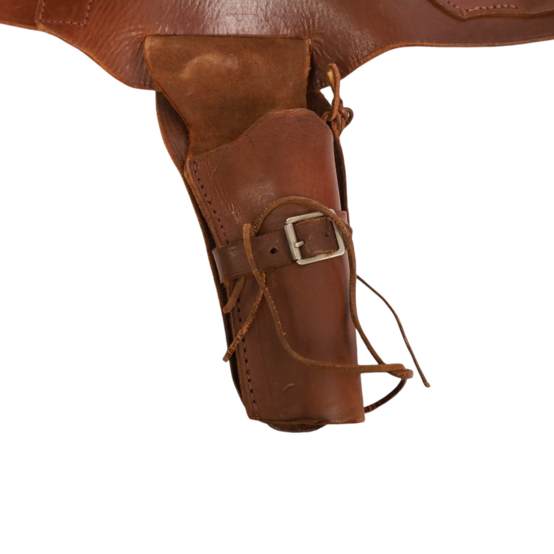 Replica Colt with leather holster L26cm
